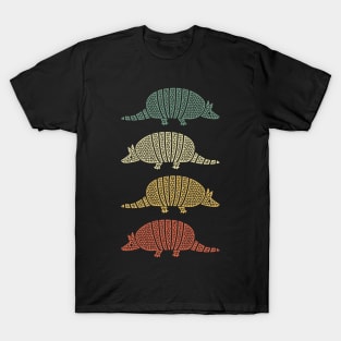 Armadillo Vintage Pattern T-Shirt